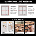 LazBlinds Cordless Bamboo Roman Shades - Image 6