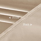 NICETOWN Beige Velvet Curtains 144" Length - Image 8