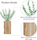 Dahey 2 Pack Wood Wall Planter Vase - Image 6