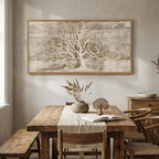 Large Framed Tree of Life Wall Art - Image 8