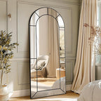 Wall Mirror, Full Length Floor, Window Pane - Image 7