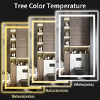 50"x30" LED Bathroom Mirror - Image 5