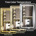 48"x32" LED Bathroom Mirror - Image 5