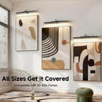 2 Pack Lights for Pictures on Wall Black - Image 9