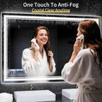 48"x32" LED Bathroom Mirror - Image 4