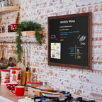 4 THOUGHT Chalk Board 24" x 36", Magnetic Large Chalkboard - Image 9