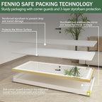 FENNIO Full Length Mirror with Lights, Free Standing Lighted Floor Mirror - Image 7