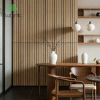 Wood Veneer Acoustic Panels, 4 Pack 47.2”x23.6” Sound Panels, Decorative Large - Image 4