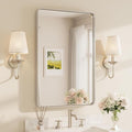 TETOTE Brushed Nickel Bathroom Mirror 24 x 36 Inch by TETOTE