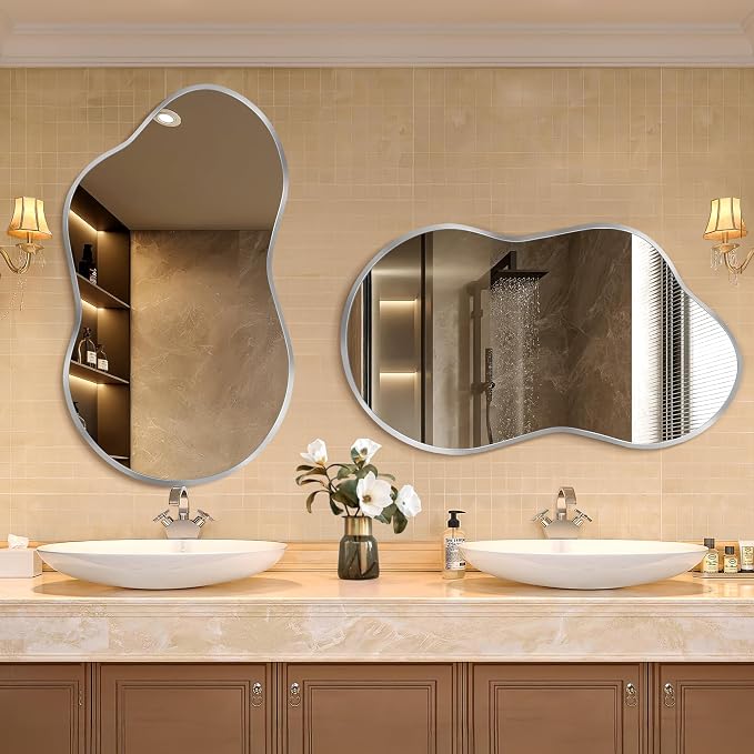 Dorlicecass Irregular Wall Mirror - Image 3