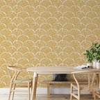 Tempaper x Novogratz Golden Mustard Feather Palm Removable Peel and Stick - Image 5