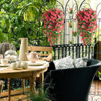 ZFProcess Artificial Fake Hanging Flowers Plants - Image 4