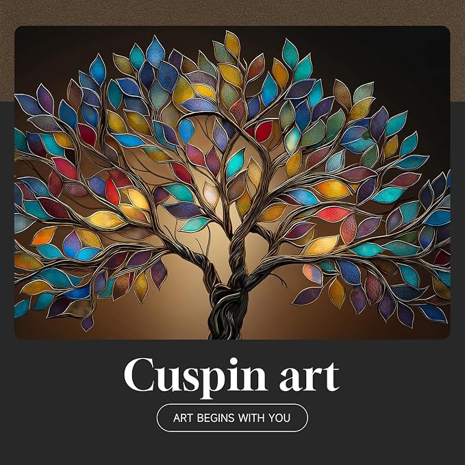 Large Framed Tree of Life Wall Art - Image 7