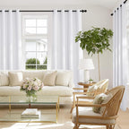 NICETOWN 100% Blackout Window Curtain Panels, Thermal Insulated Full Light - Image 8