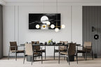 Cao Gen Decor Art S06450 Wall Art Canvas Sea White Full Moon in Night Picture - Image 5