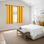 MIULEE Blackout Curtains for Bedroom Living Room 2 Panels, Thermal Insulated - Image 6
