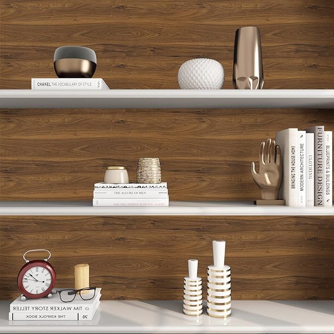 Abyssaly Wood Contact Paper, Self Adhesive Waterproof Wall Paper - Image 3