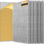 RITOLLO 6 Pack Bilayer Thickened-Sound Proof Wall Panels 47.2"x23.6"x0.72" High by Ritollo