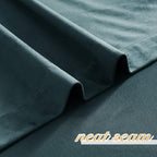 NICETOWN Greyish Blue Velvet Curtains 52" x 63", 2 Panels - Image 6