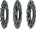 Retro Silver Mirrors for Wall Pack of 3. Round Mirrors. Decorative - Image 4