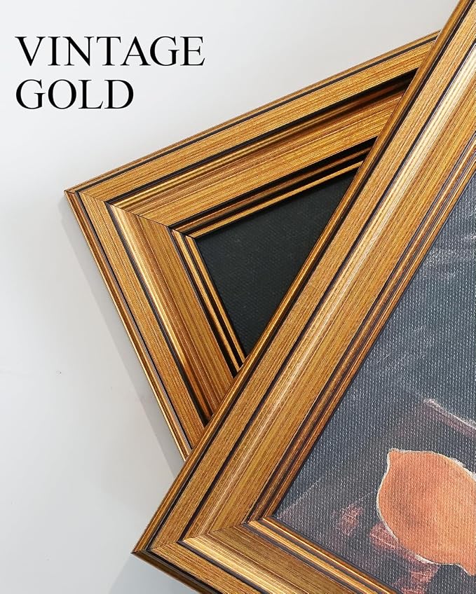 VIYYIEA Gold Framed Vintage Wall Art - Image 3