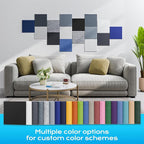12 Pack Self-Adhesive Acoustic Panels, Soundproof Wall Panels - Image 5