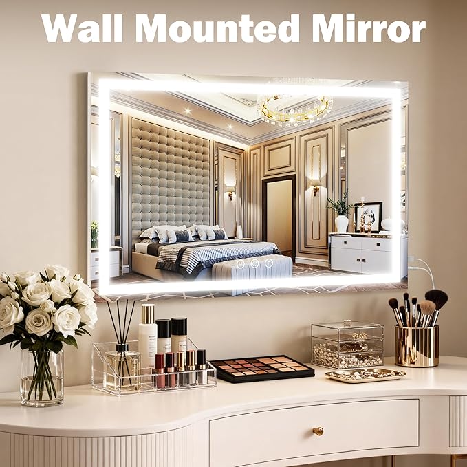 ROLOVE 39" x 28" Extra Large Vanity Mirror - Image 6