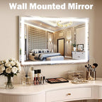 ROLOVE 39" x 28" Extra Large Vanity Mirror - Image 6