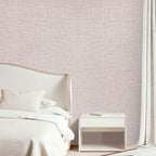 Beige Grasscloth Peel and Stick Wallpaper, Modern Textured Wallpaper 15.75inch - Image 2