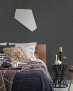 Heroad Grey Peel and Stick Wallpaper Modern Contact Paper Dark Grey and Black - Image 4