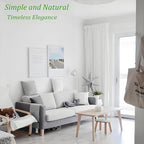 Safiyya 118"x17.7" Peel and Stick Wallpaper White Contact Paper Waterpoof Self - Image 3