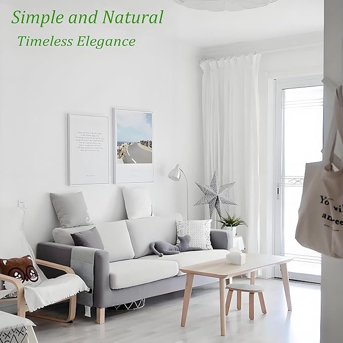 Safiyya 118"x17.7" Peel and Stick Wallpaper White Contact Paper Waterpoof Self - Image 3