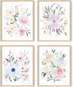 HAUS AND HUES Flower Wall Decor by HausandHuesArtPrints