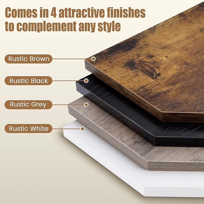 Fun Memories Corner Shelf Wall Mount, Floating Corner Shelves, Rustic Wood Wall - Image 5