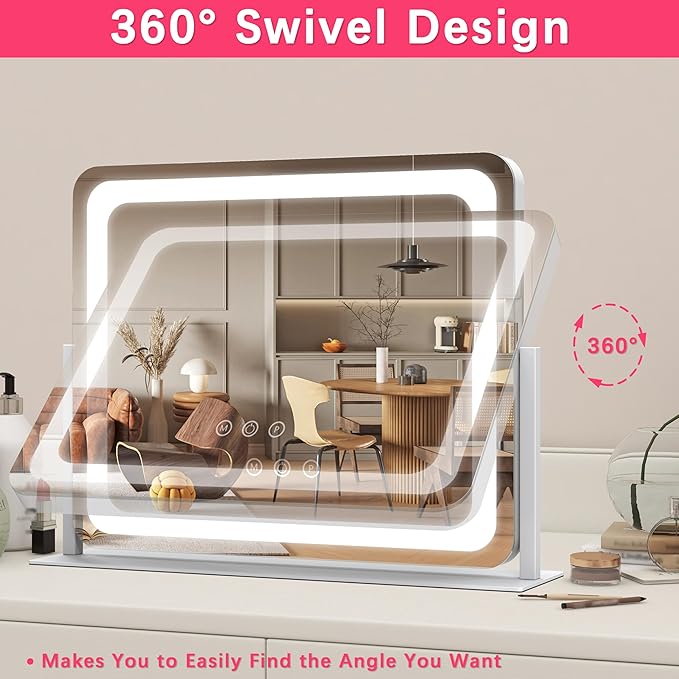 ROLOVE Large Vanity Mirror - Image 5