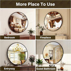 XRAMFY 24 Inch Round Mirror - Image 5
