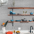 WADILE Grasscloth Peel and Stick Wallpaper 15.7in x 787.4in, Textured Contact - Image 5