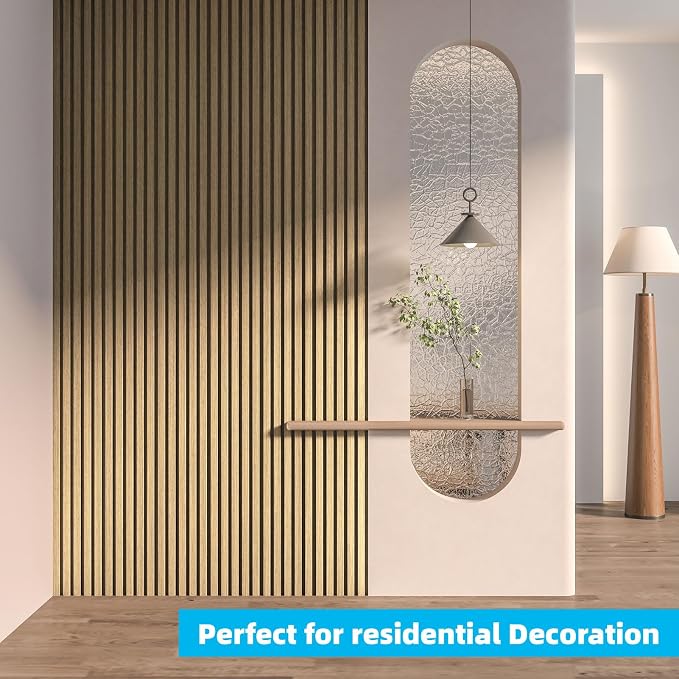 Art3d 6-Piece Wood Slat Panels for Stylish Interior Decor and Ceiling Decoration - Image 9