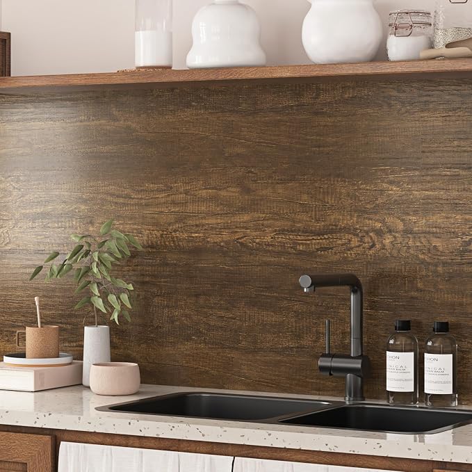WESTICK Countertop Contact Paper Wood Peel and Stick Wallpaper - Image 5
