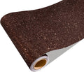 CRE8TIVE Dark Brown Glitter Wallpaper Border Peel and Stick Wall Border 8"x80" by CRE8TIVE