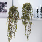 Artificial Hanging Plant 2 Pcs Faux Plant Ivy Vine Faux Eucalyptus Vines Fake - Image 8