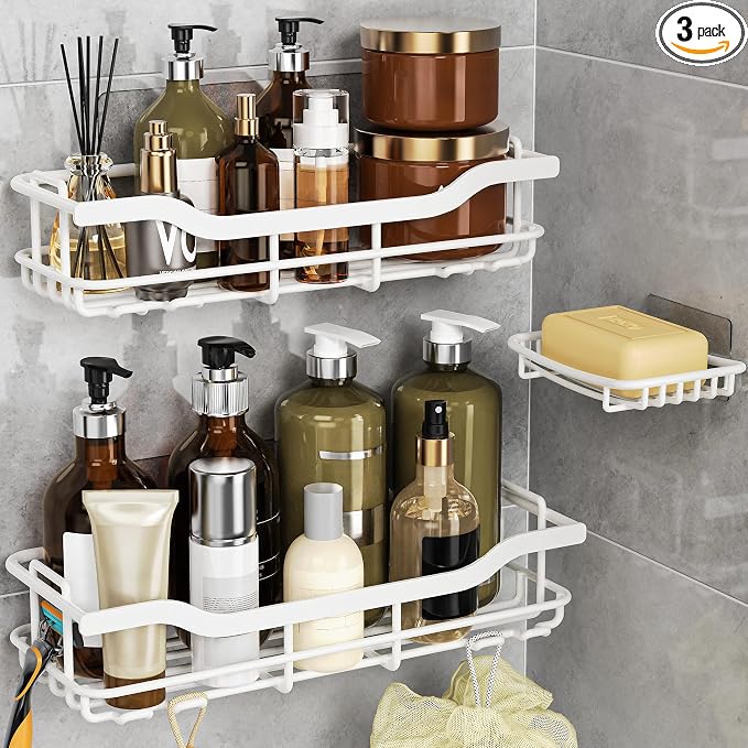 OMAIRA 3-Pack Shower Caddy by OMAIRA