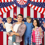 Kochorie 100 Ft x 54 Inch 4th of July Tablecloth Roll in Slide Cutter Box - Image 5