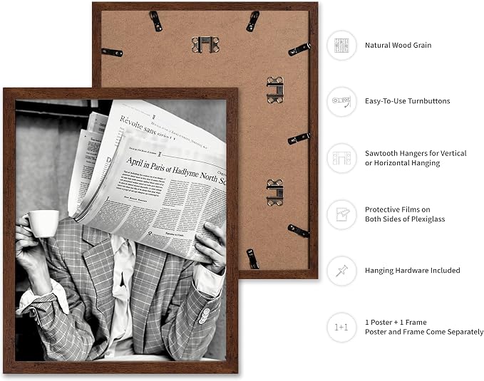 Poster Master Woman Reading Newspaper - Image 2