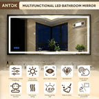 Antok 72X36 LED Bathroom Mirror - Image 9