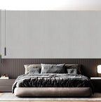 Grey Grasscloth Peel and Stick Wallpaper 15.7" X 120" Textured Self-Adhesive - Image 2