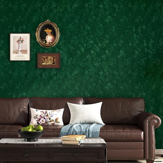 Wallercity Emerald Green Velvet Wallpaper - Image 5
