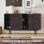 Abyssaly Brown Peel and Stick Wallpaper - Image 7