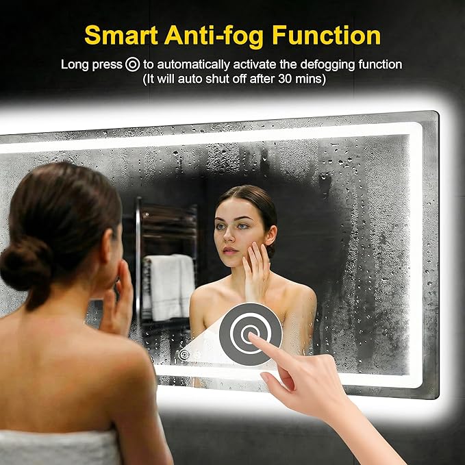 LED Bathroom Mirror with Lights - Image 4