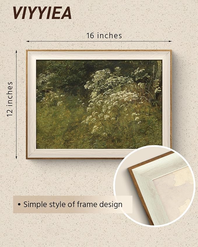VIYYIEA Framed Wall Art for Living Room, Parsley Canvas Prints, Plants Painting - Image 2